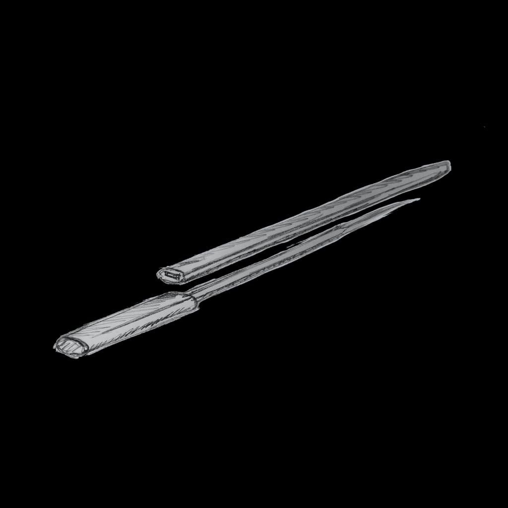 Épingle à chignon, Kogaï-forge-maelstrom.myshopify.com